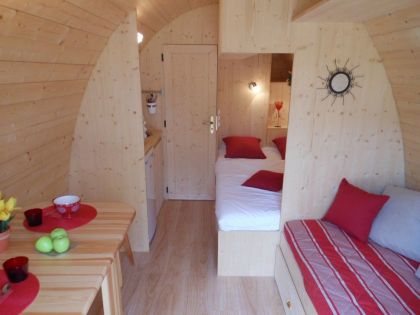 cabane forestiere interieur