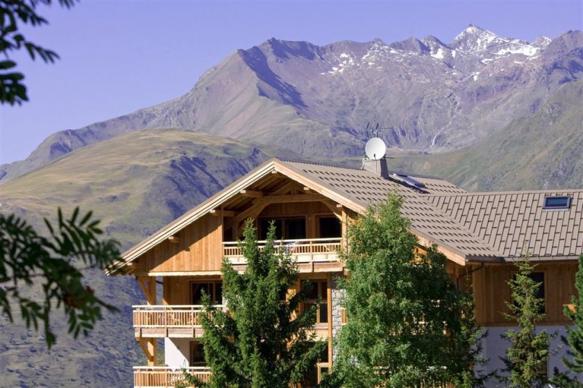 Résidence Goléon Val Ecrins - en été - Les 2 Alpes