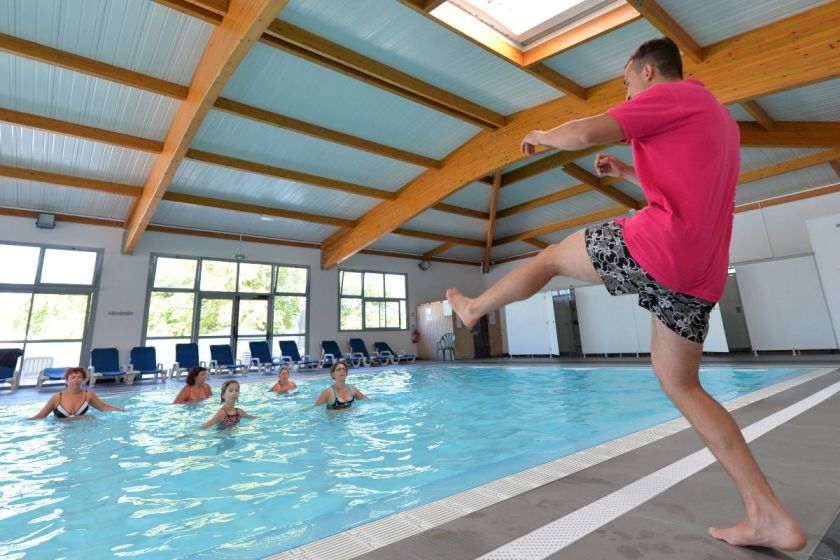 Piscine couverte chauffée