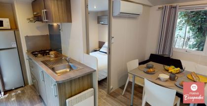 Mobil Home Klassic 3 Pièces 4 Personnes Climatisé + TV