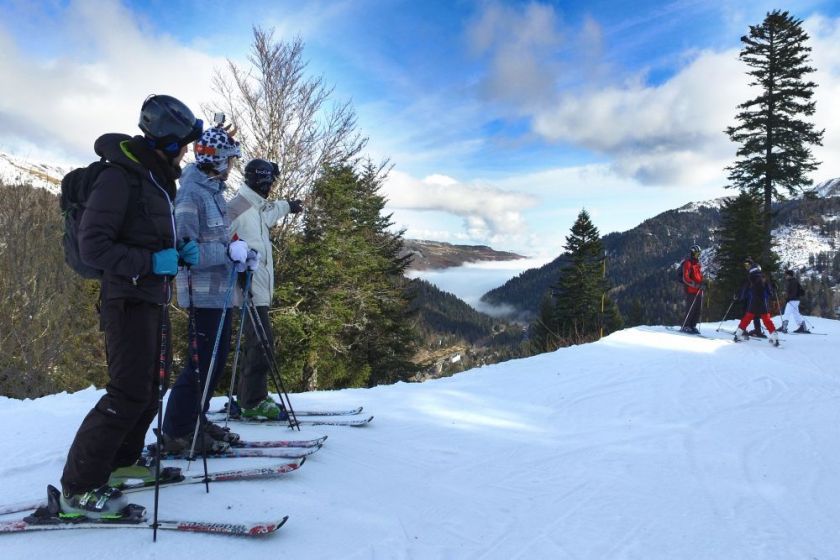 Le ski en famille