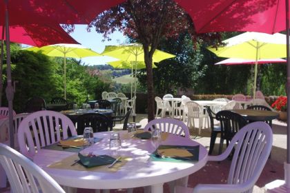 Terrasse du restaurant