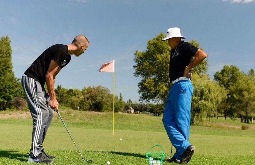 Accès au practice de golf, tarif réduit