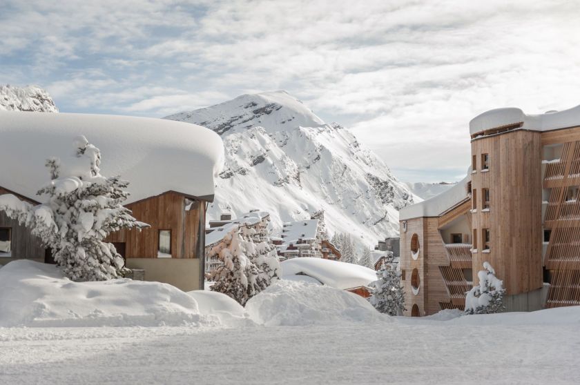 La Résidence en hiver