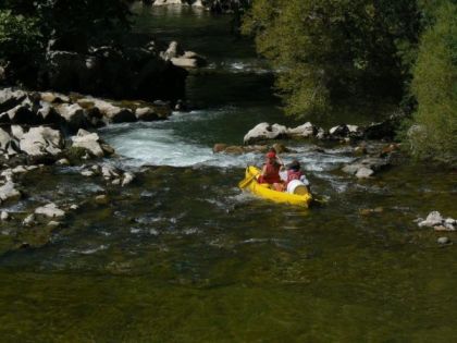 Canoë sur l'Hérault