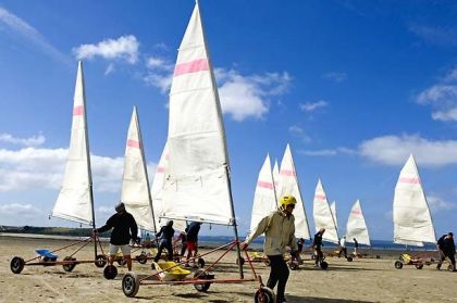 Initiation au char à voile